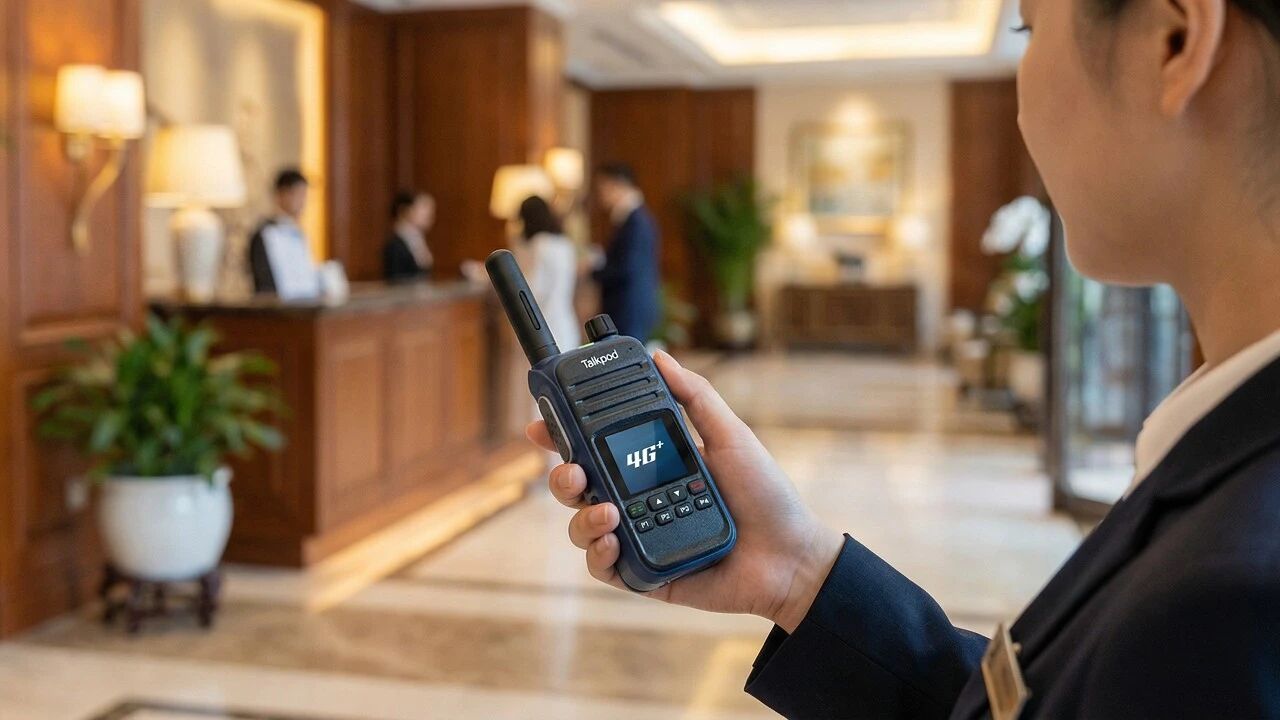 Talkpod N37: Smart PoC Communication Enhancing Hotel Service Efficiency