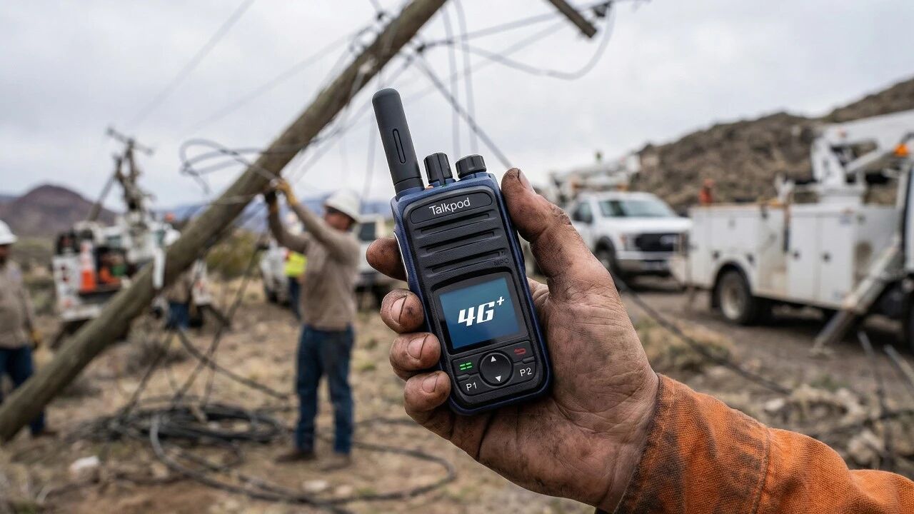 Talkpod N56: Reliable PoC Communication for Power Emergency Repairs