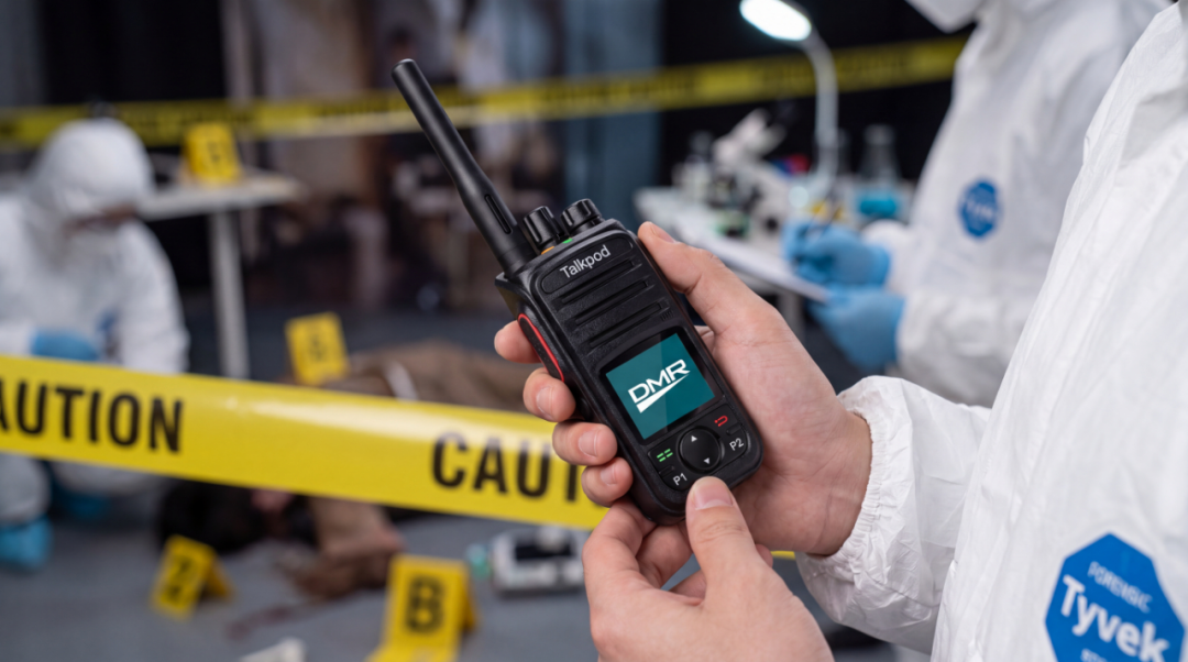 Talkpod D56: Supporting Controlled Communication for Criminal-Investigation Field Teams