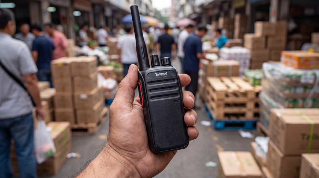 Talkpod D30: Supporting Communication Across a Busy Wholesale Market