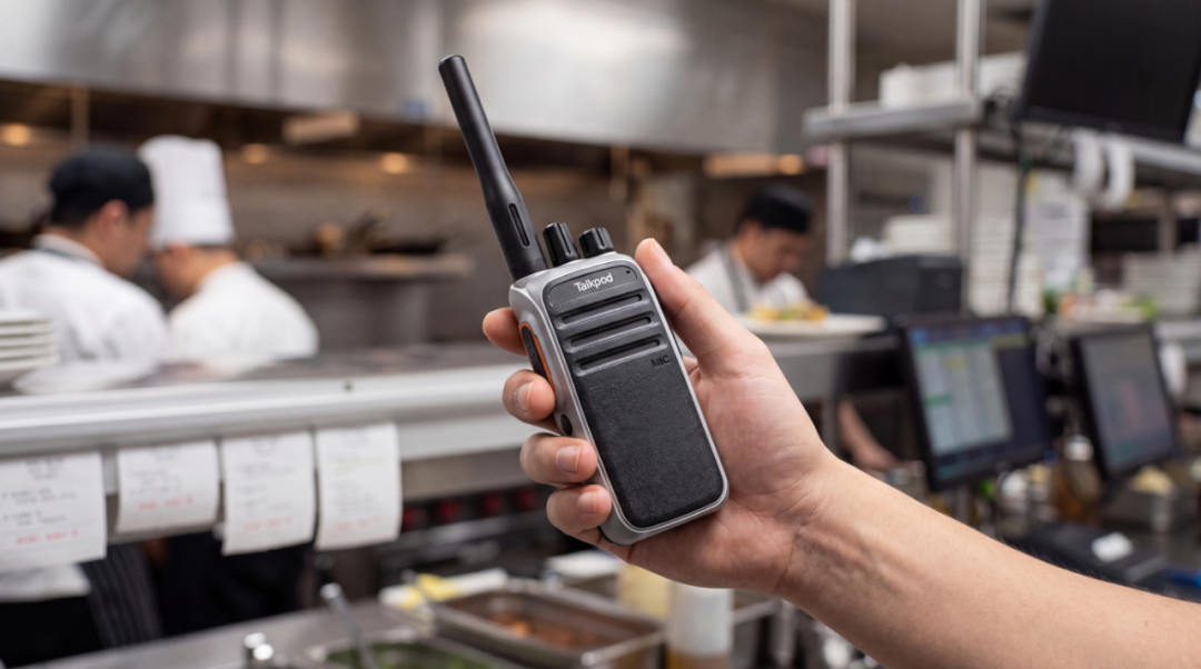 Talkpod B30: Supporting Faster Communication in Busy Commercial Kitchens