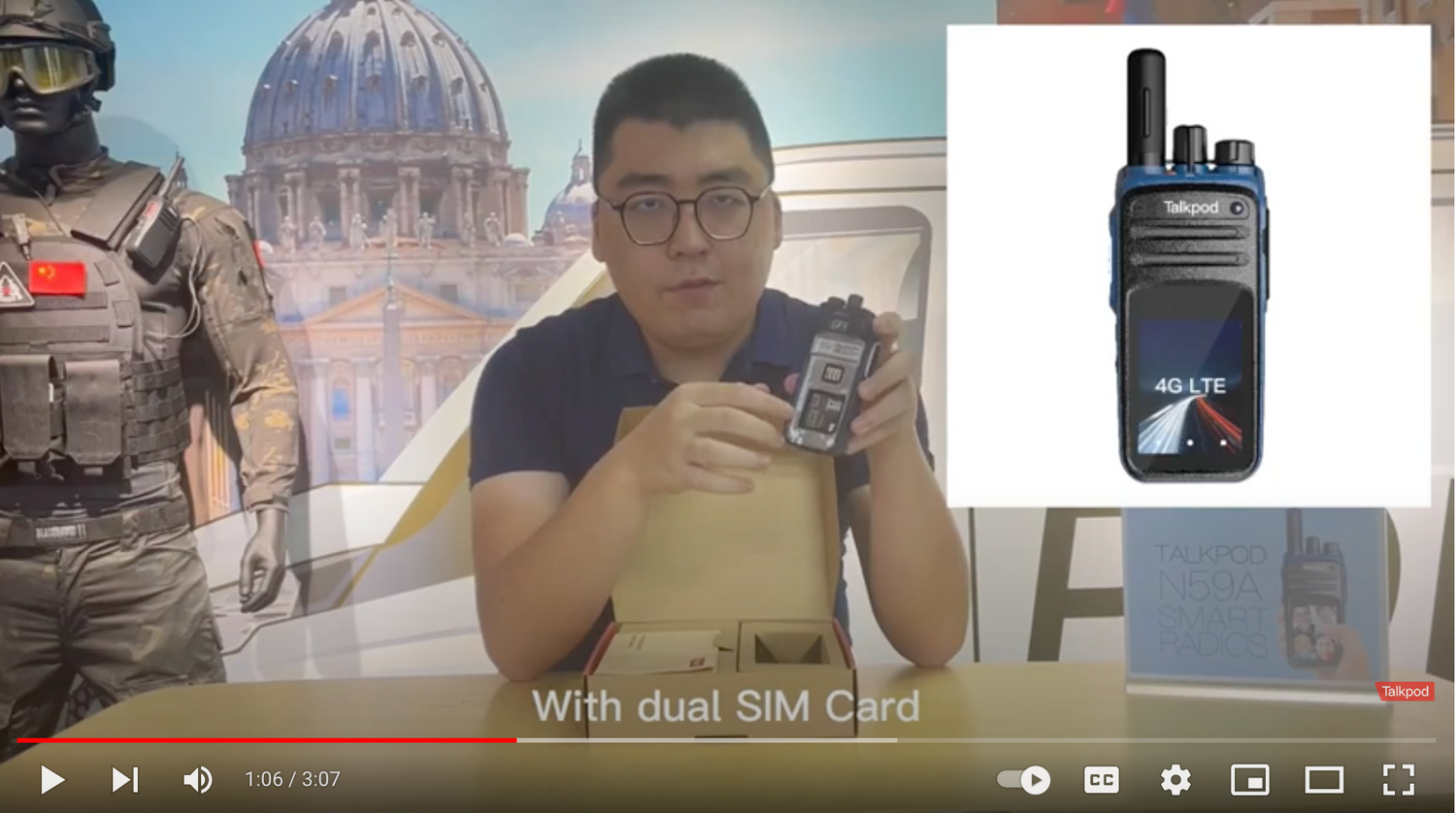 Unboxing N59 Smart PoC Radios