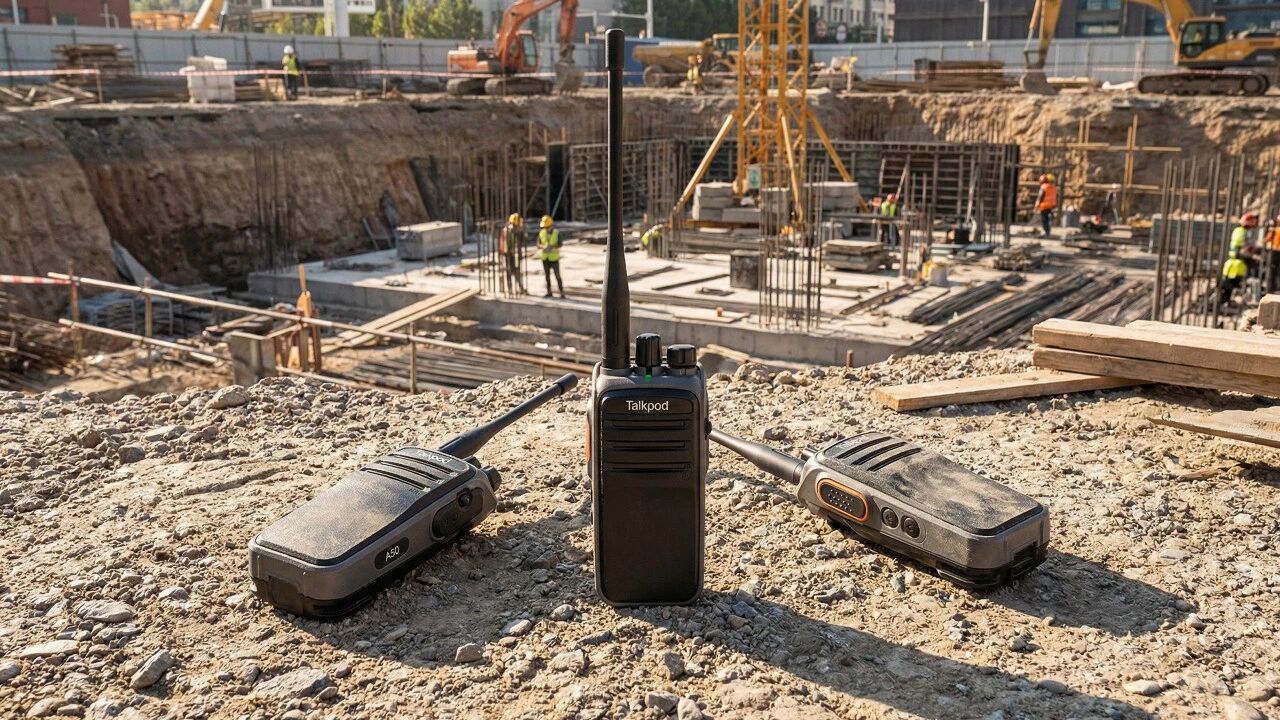 Talkpod A50: The Communication Link Keeping Construction Sites Connected