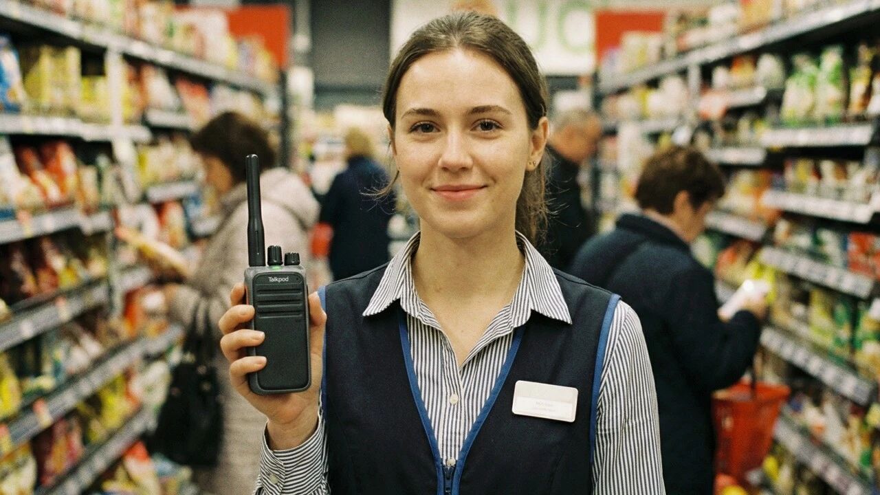 Talkpod A30P: The Communication Tool That Keeps Supermarket Teams Connected