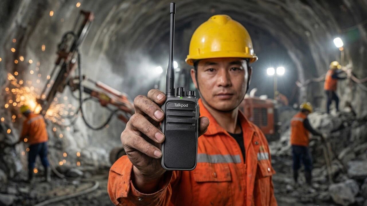 Powering Tunnel Communications: How Talkpod A50P Supports China Construction Eighth Engineering Division