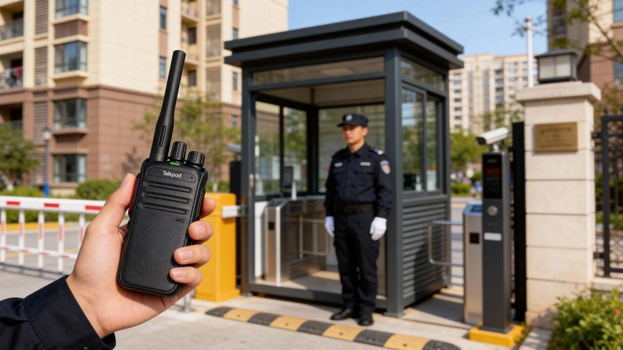 Talkpod D30: Smart Digital Communication for Residential Access Control