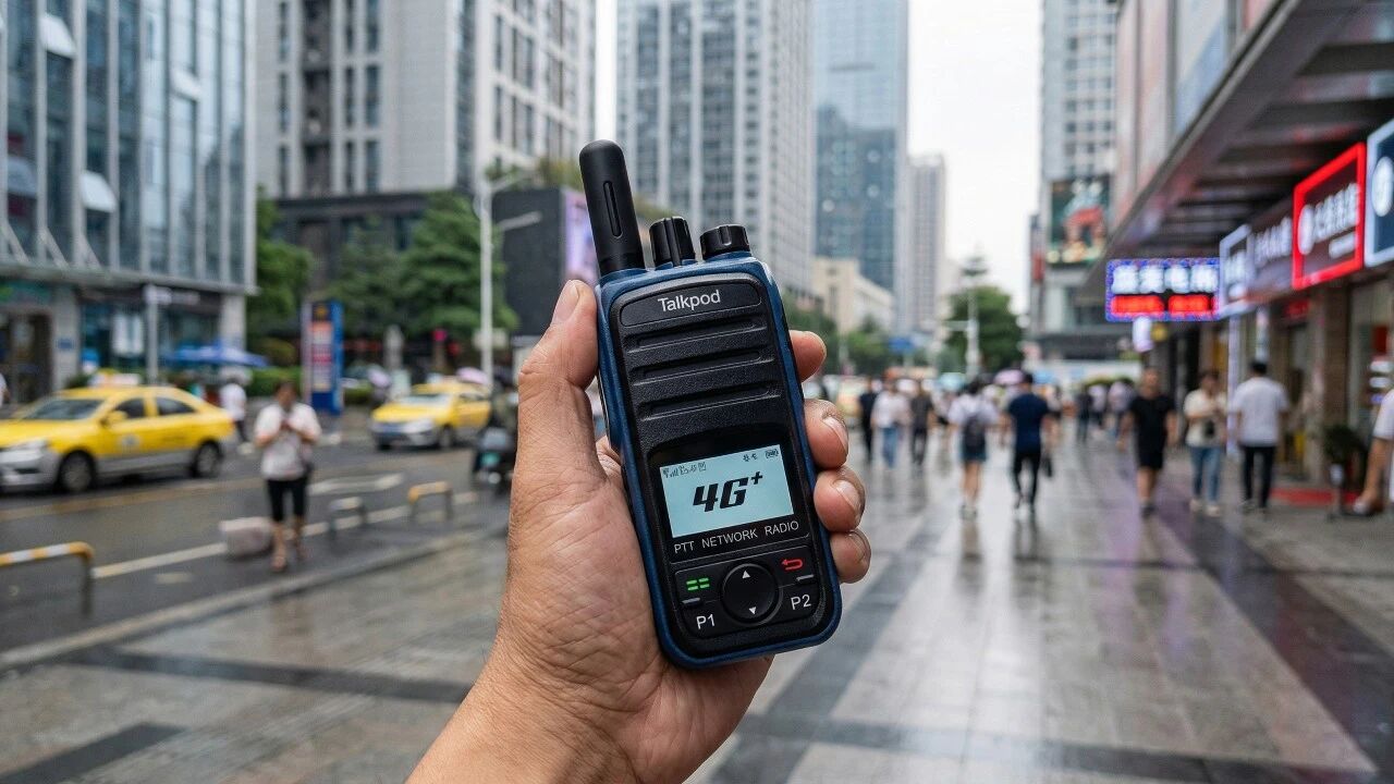Talkpod N55: Smart PoC Communication Empowering Urban Management