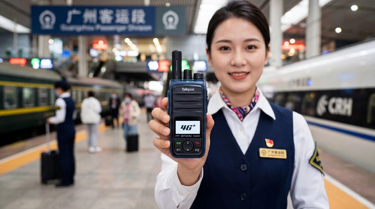 How Talkpod’s N55 public-network radio helped Guangzhou Passenger Transport Depot improve railway service