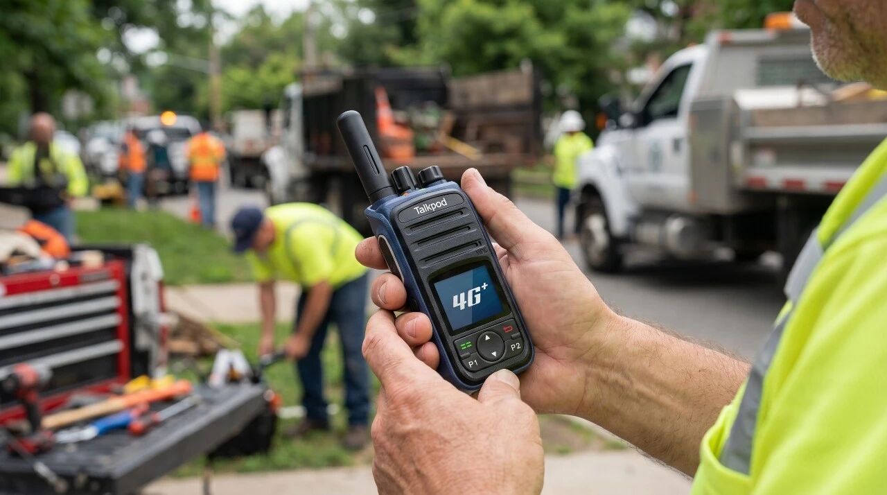How Talkpod’s N56 public-network radio supports smarter municipal inspection