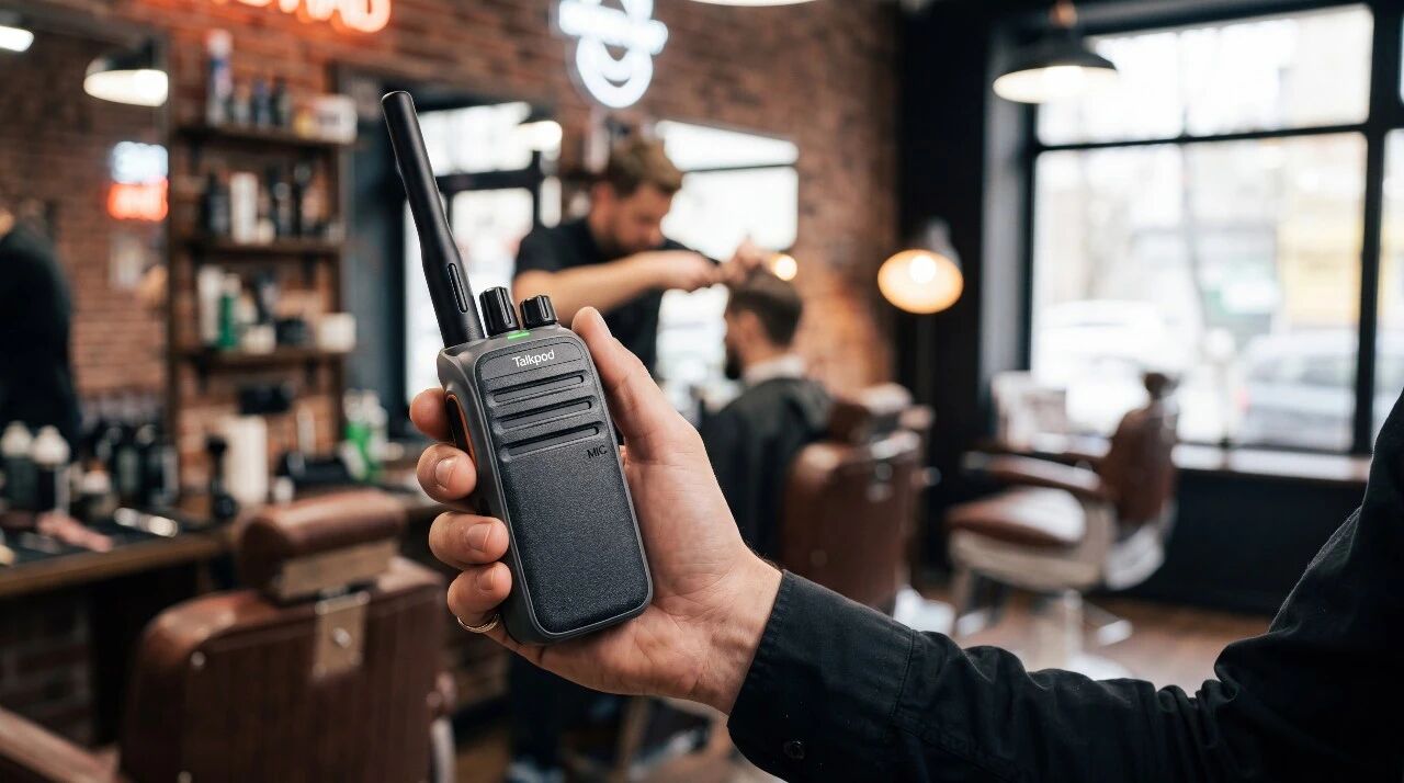 How Talkpod’s A30P analogue radio helps salon teams reduce waiting times and improve service