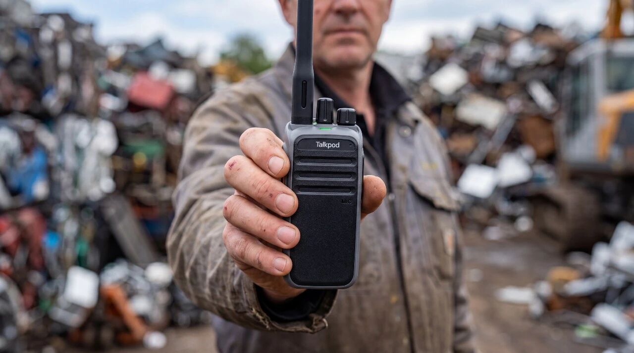 Talkpod A30P: A Practical Radio for the Business of Recycling