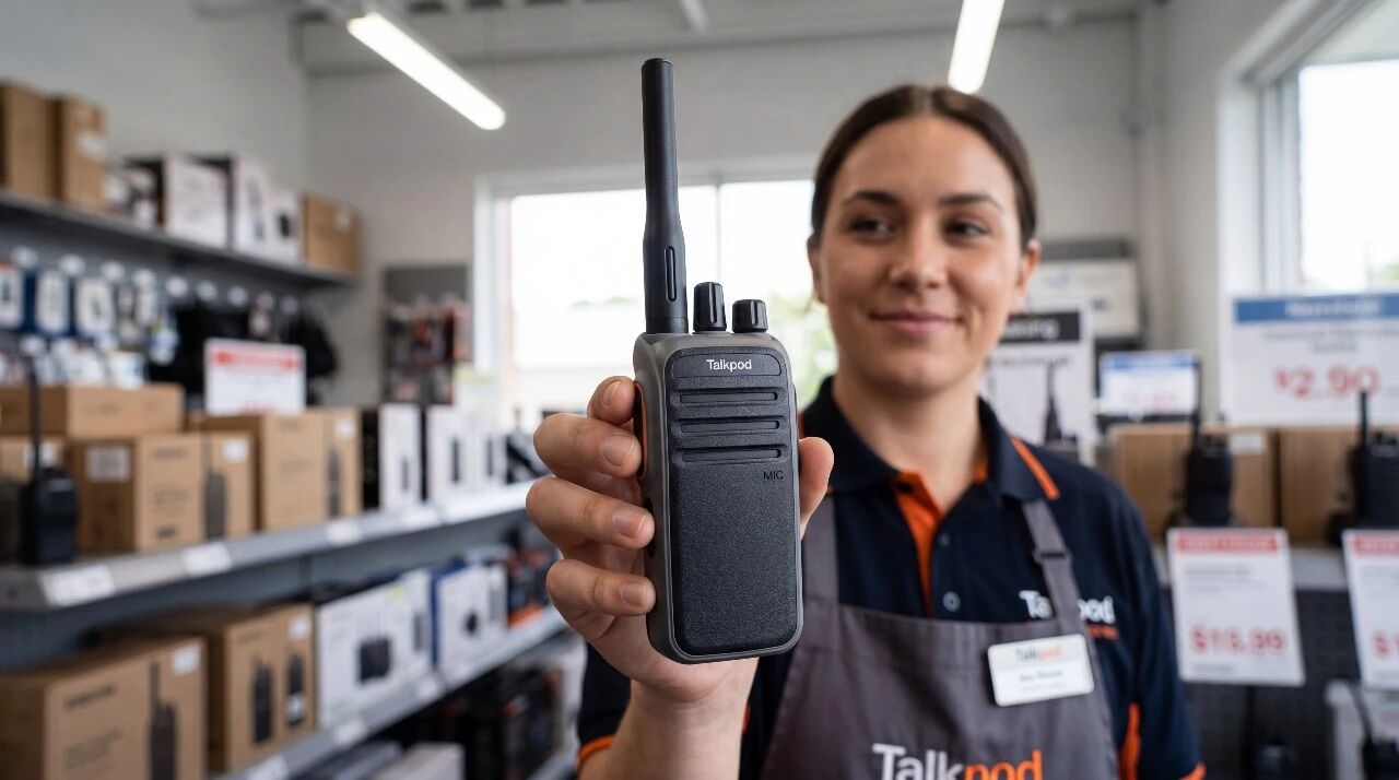 Talkpod A30P: A Practical Radio for Retail Operations