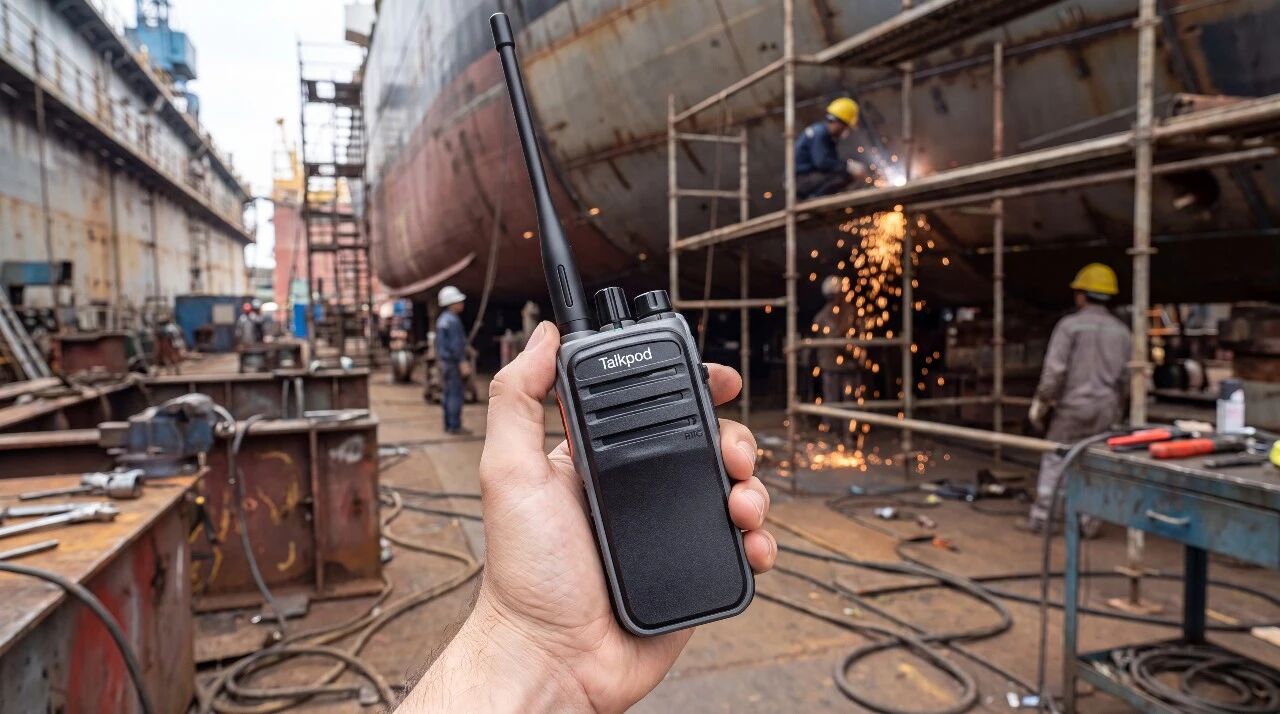 Talkpod A50: A Reliable Radio for Ship-Repair Teams