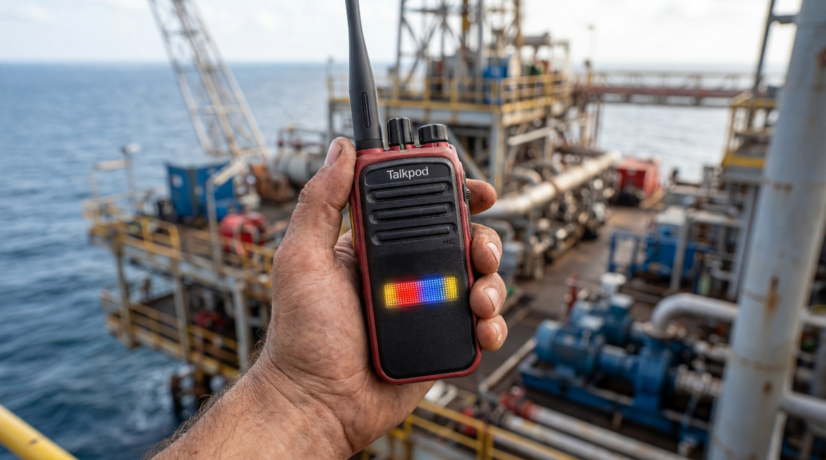 Talkpod A50Ex: Supporting Safer Communication on Offshore Drilling Platforms