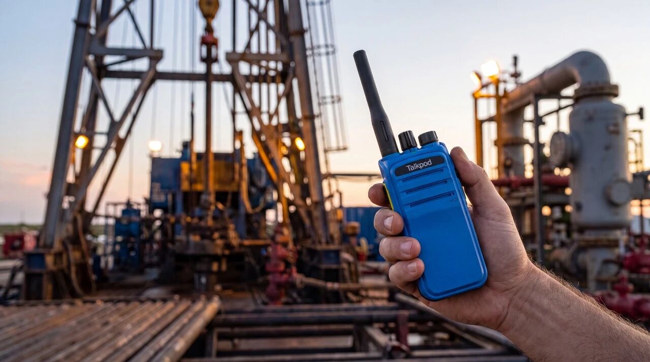 Talkpod D50Ex: Safer Digital Communication for Oil Drilling Operations