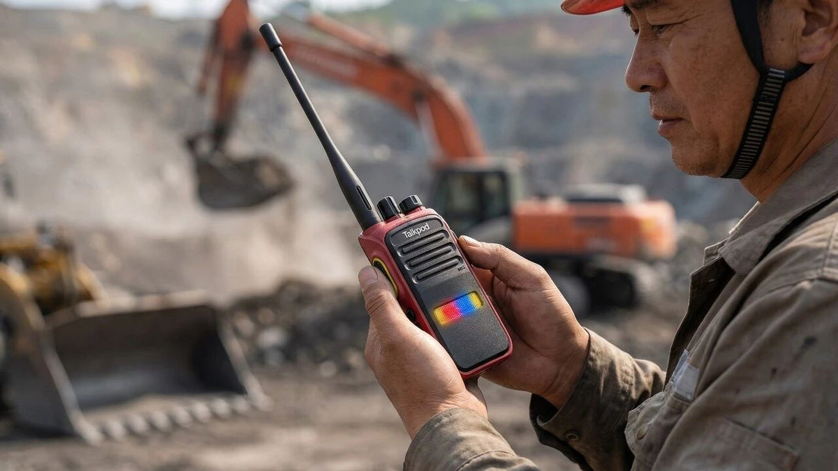 Talkpod A50Ex: Communication Support for High-Risk Mining and Blasting Operations