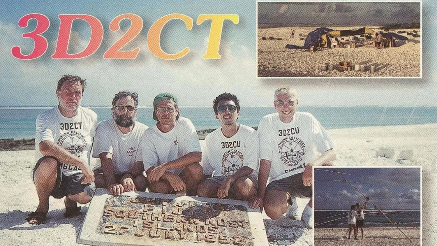 Repost: 3D2CT/ 3D2CU DXpedition to Conway Reef 1995