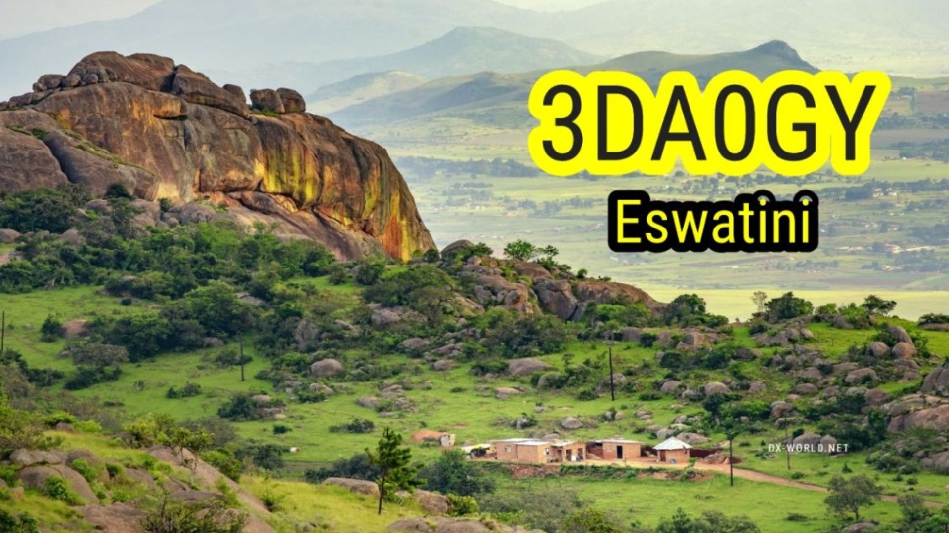 đžđż 3DA0GY â Eswatini: On the Air from the Mountains of Piggs Peak