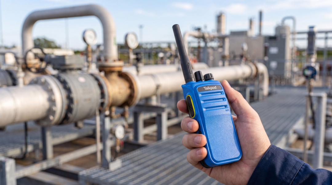 Talkpod D50Ex Digital Explosion-Proof Radio: The Preferred Communication Solution for Gas Extraction Stations