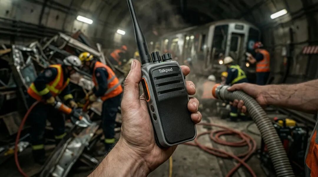Talkpod A50P: A Communications Lifeline for Subway Rescue