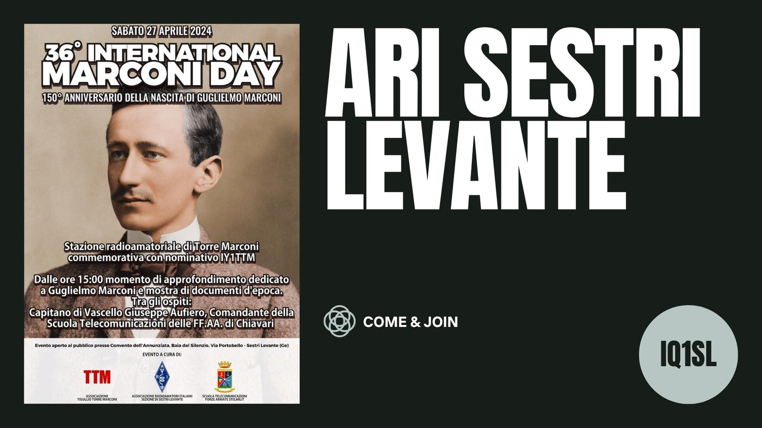 ARI Sestri Levante (IQ1SL): Your Local Amateur Radio Section