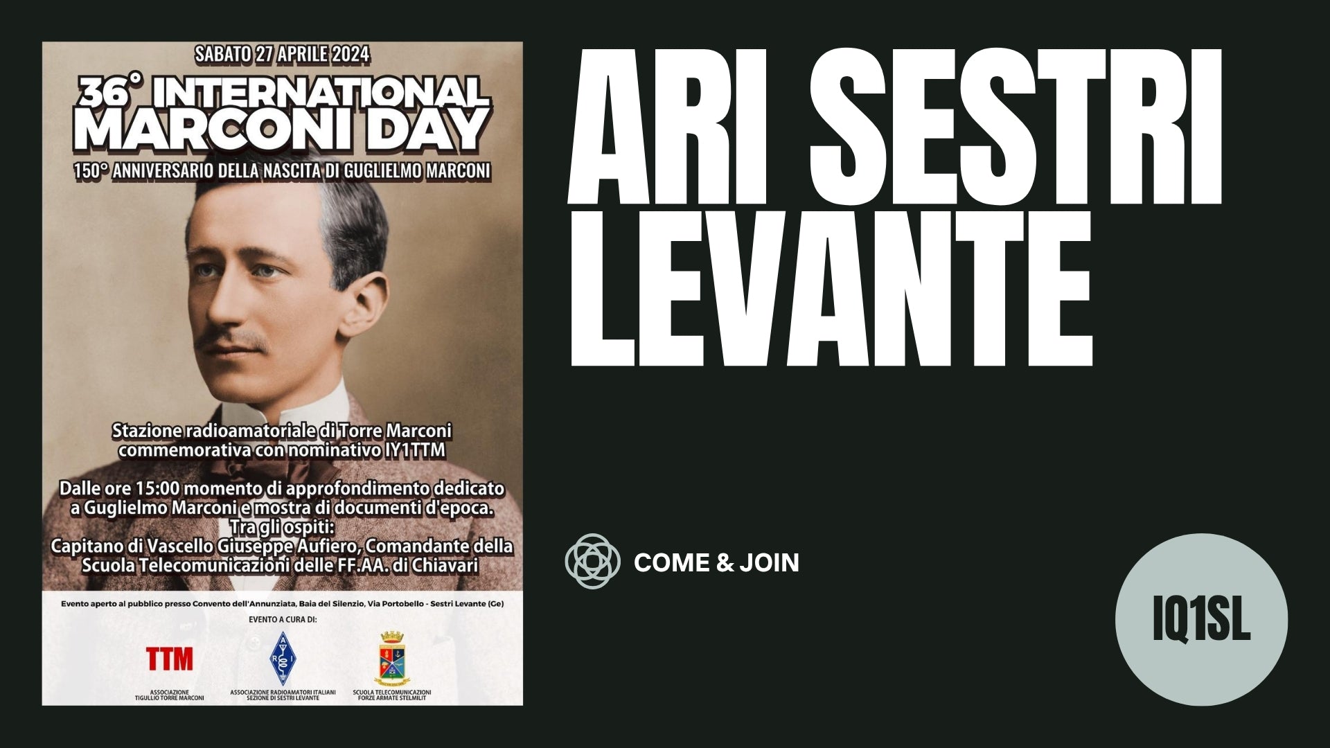 ARI Sestri Levante (IQ1SL): Your Local Amateur Radio Section