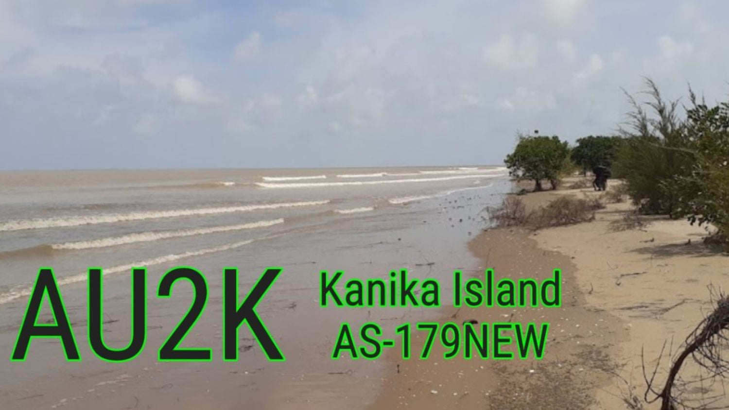 AU2K – Kanika Island, AS-179 NEW: Island Activation Update