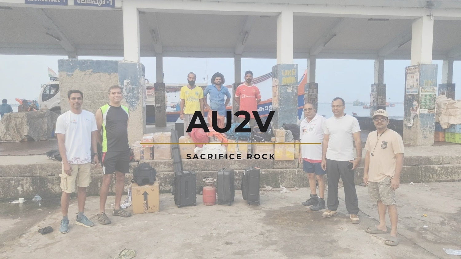 Repost: AU2V – Sacrifice Rock, AS-161 DXpedition Update