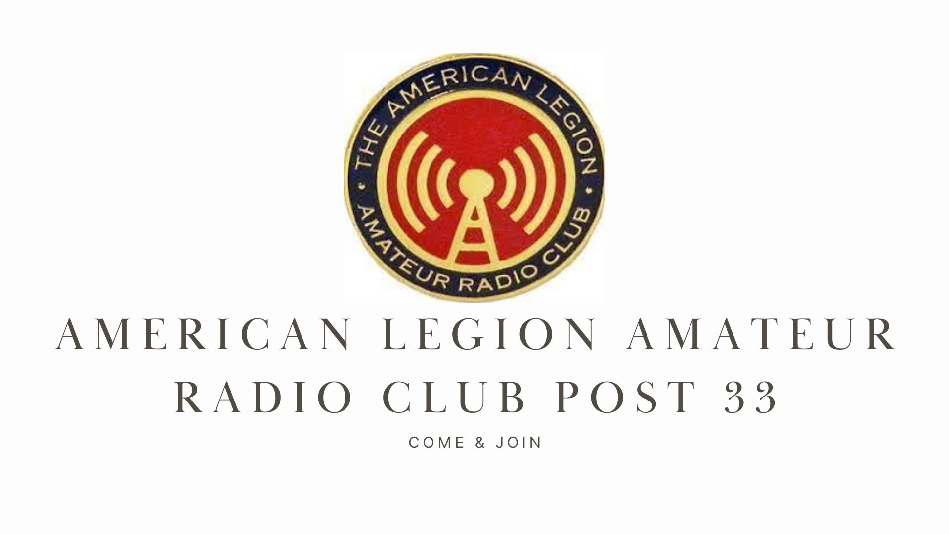 A Ham Radio Community with a Proud Legacy: The American Legion Amateur Radio Club Post 33 (W9TAL)