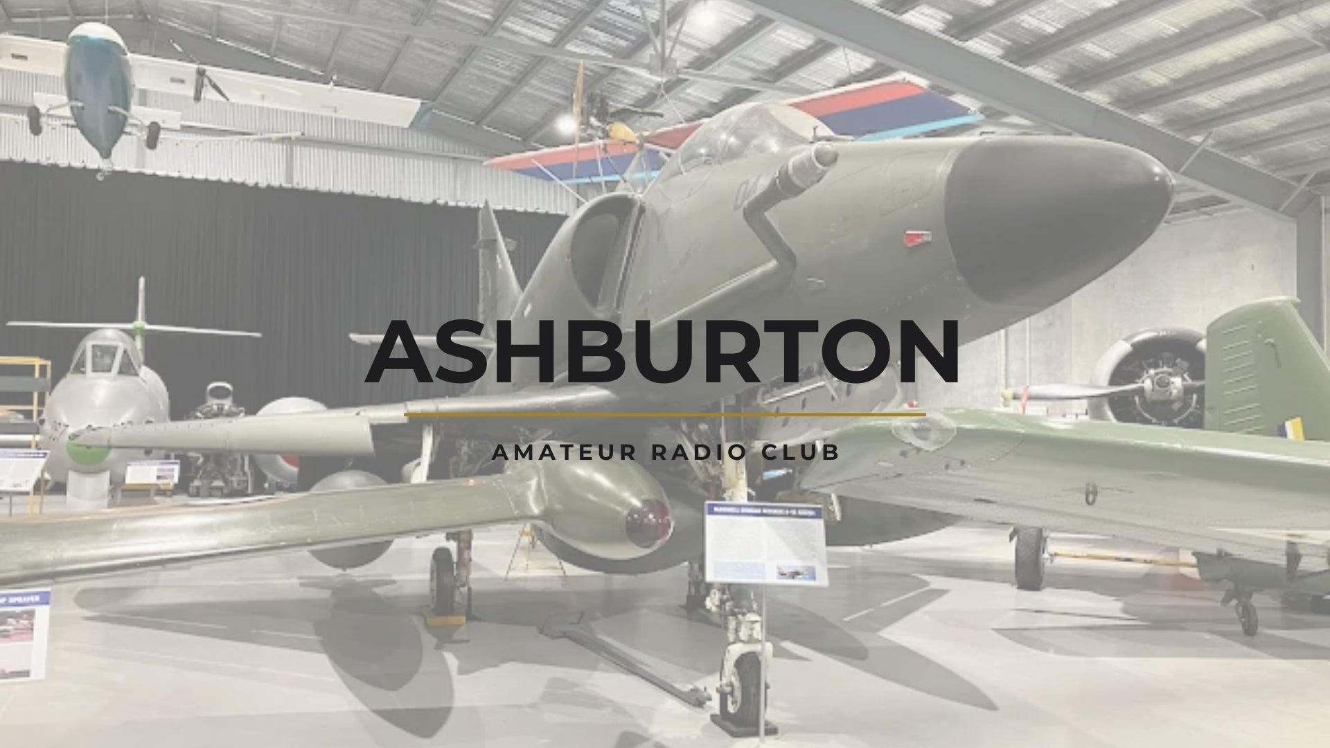 Ashburton ARC: Connecting Mid-Canterbury Hams with Aviation History