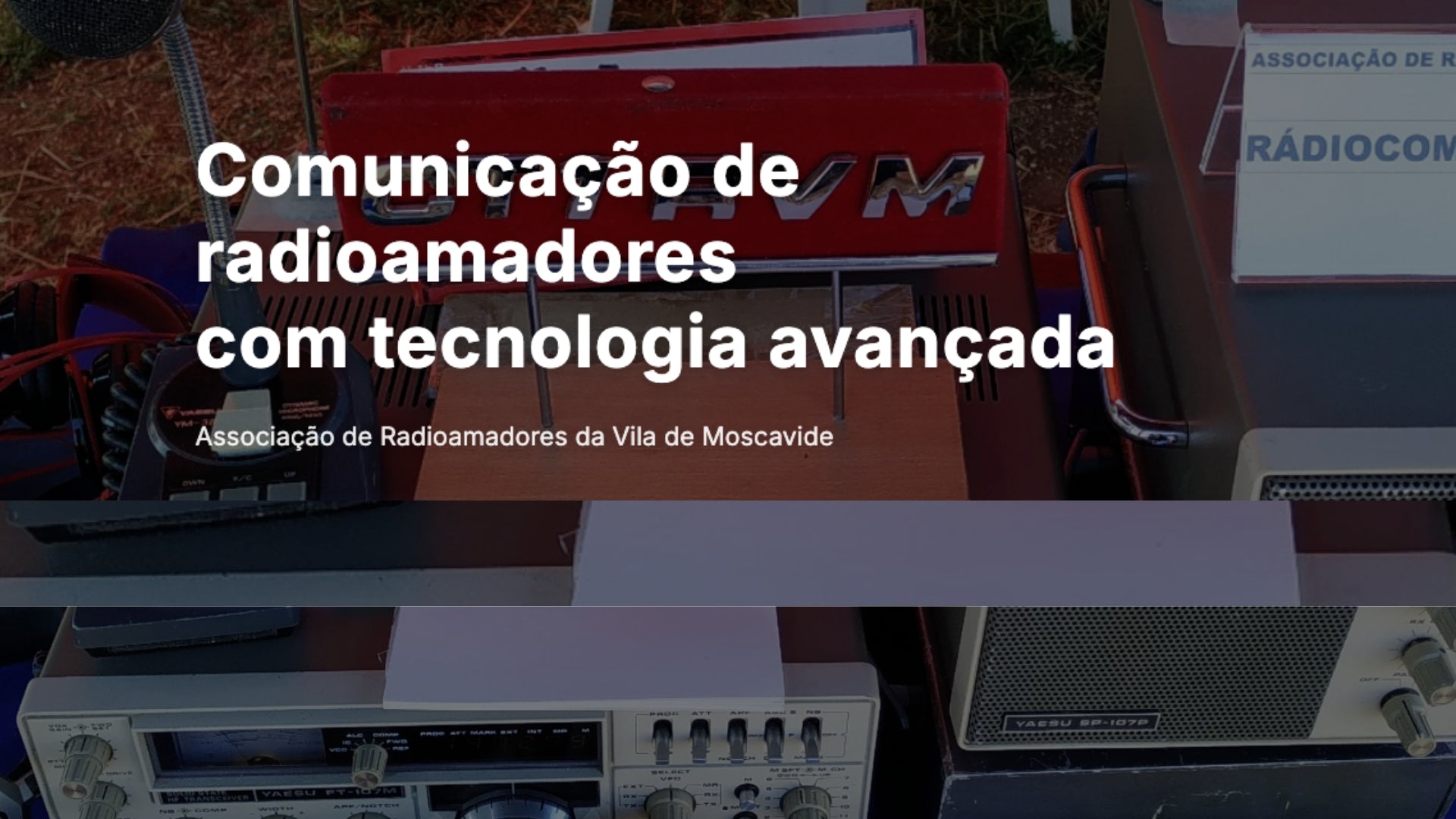 ARVM: Uma voz persistente no éter de Loures