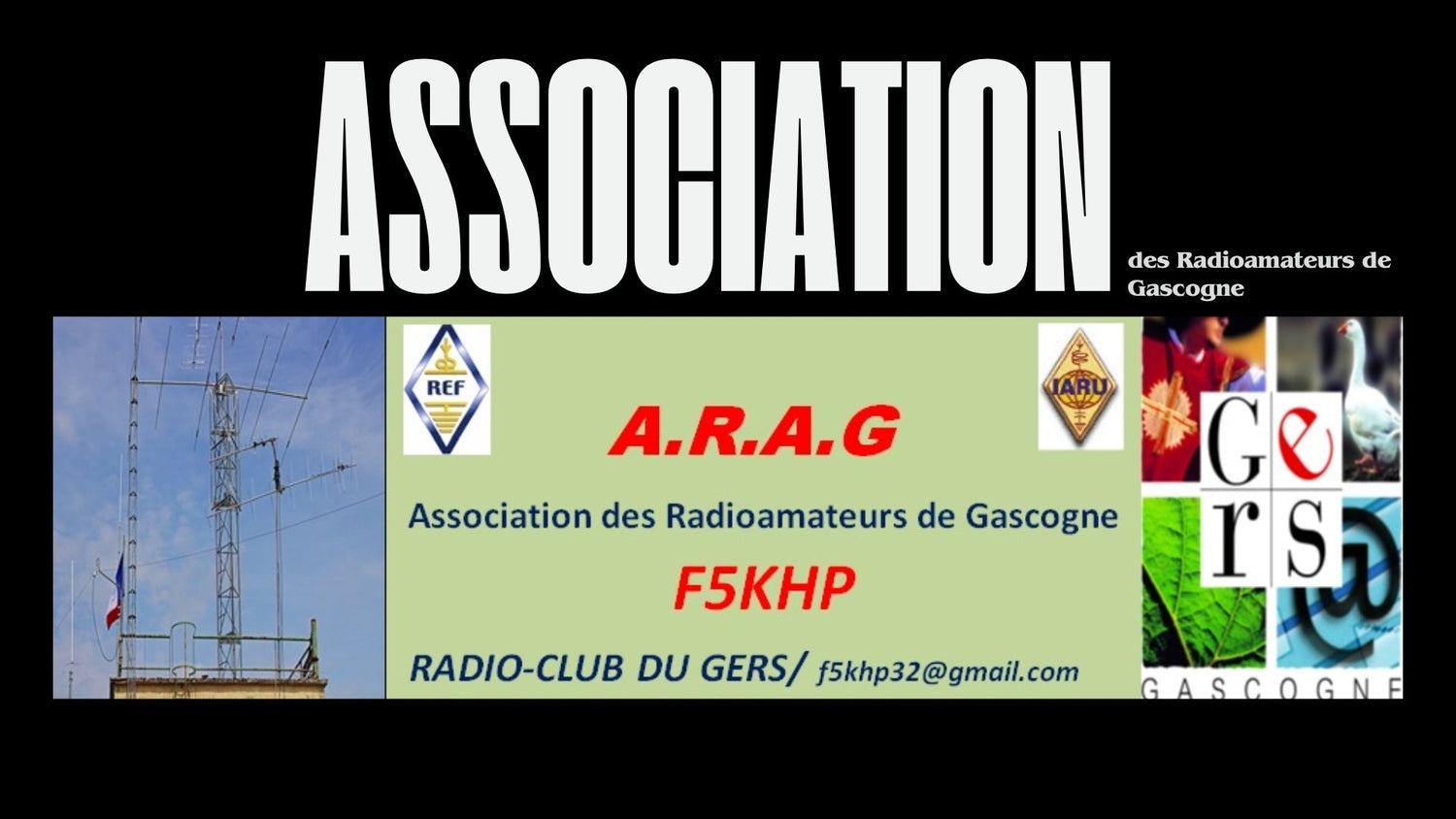 Gers: The Association des Radioamateurs de Gascogne, Connecting from Ansan