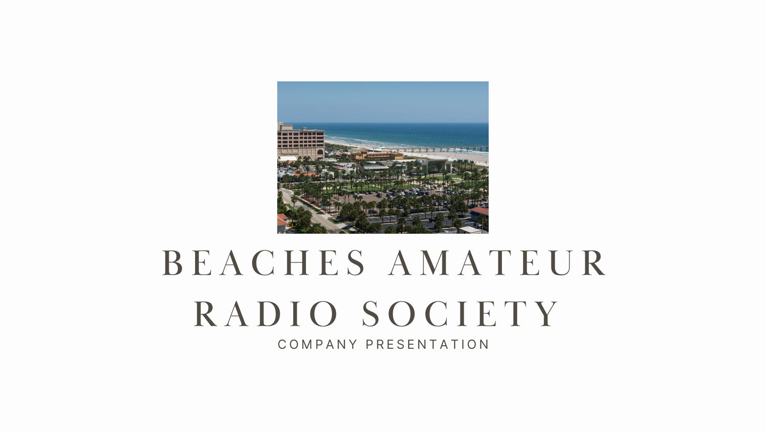BEACHES AMATEUR RADIO SOCIETY (BARS): A Club Focused on New Hams and Public Education