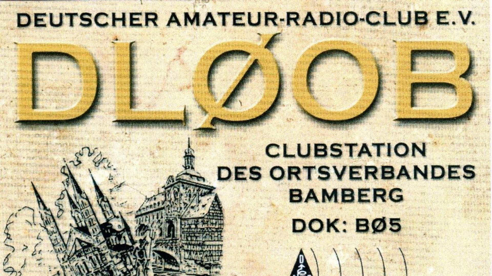 Welcome to the Bamberg Amateur Radio Club (B05)!