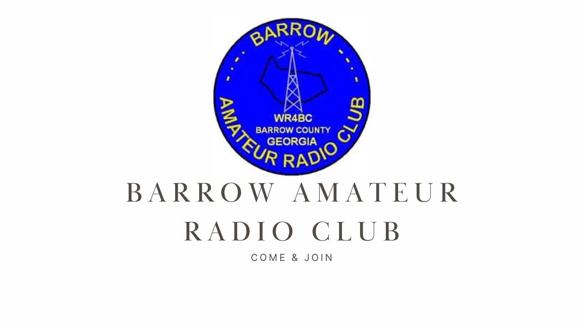 Barrow Amateur Radio Club: A Well-Rounded Club with Active Members in Winder, GA