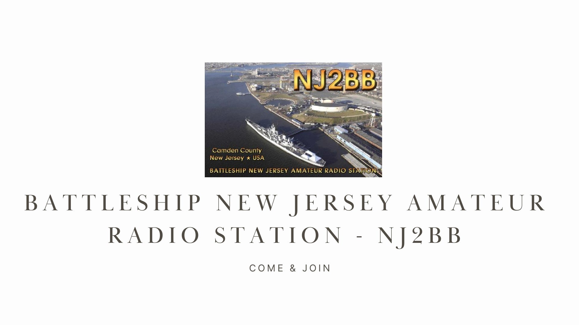 Battleship New Jersey Amateur Radio Station - NJ2BB
