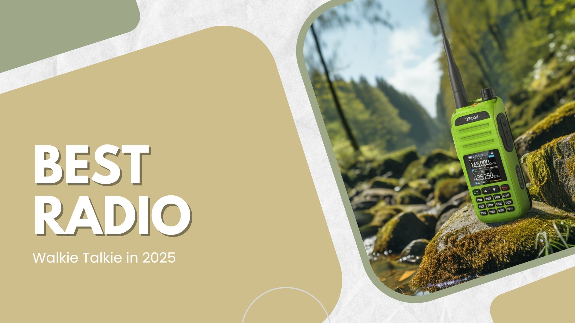 Best Radio Walkie Talkie in 2025: Talkpod A36PLUS MAX Tunes in to More than Just Communication