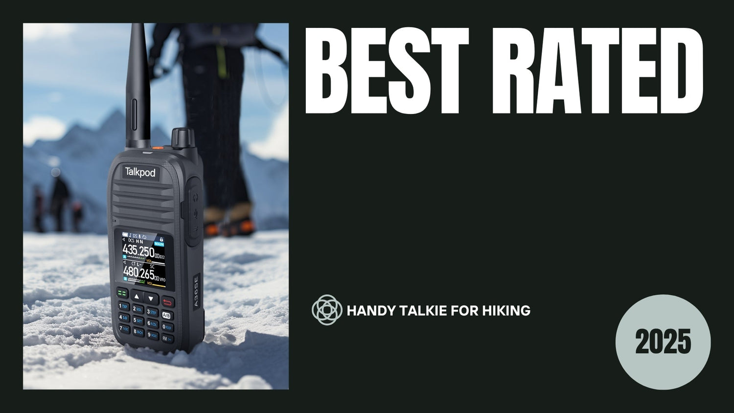 Best Rated Handy Talkie for Hiking in 2025