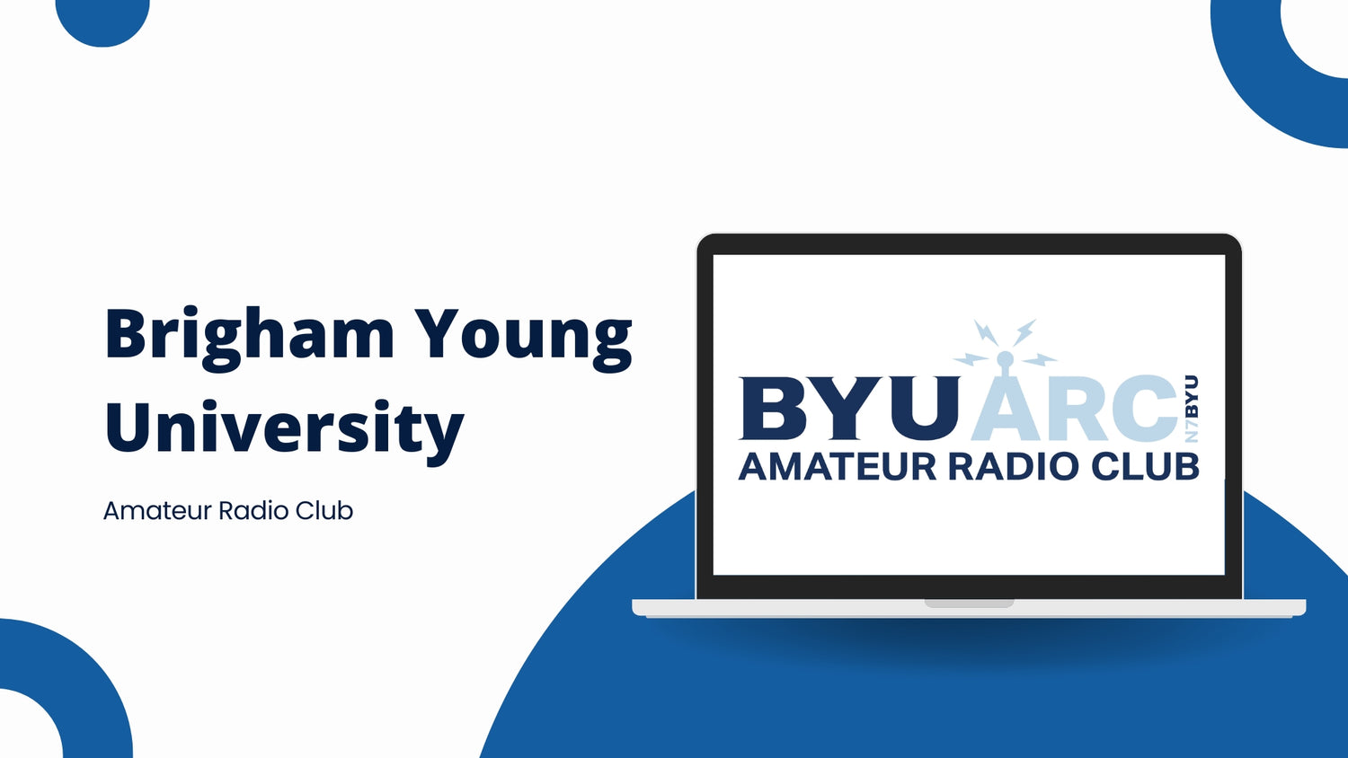 Brigham Young University Amateur Radio Club (N7BYU)