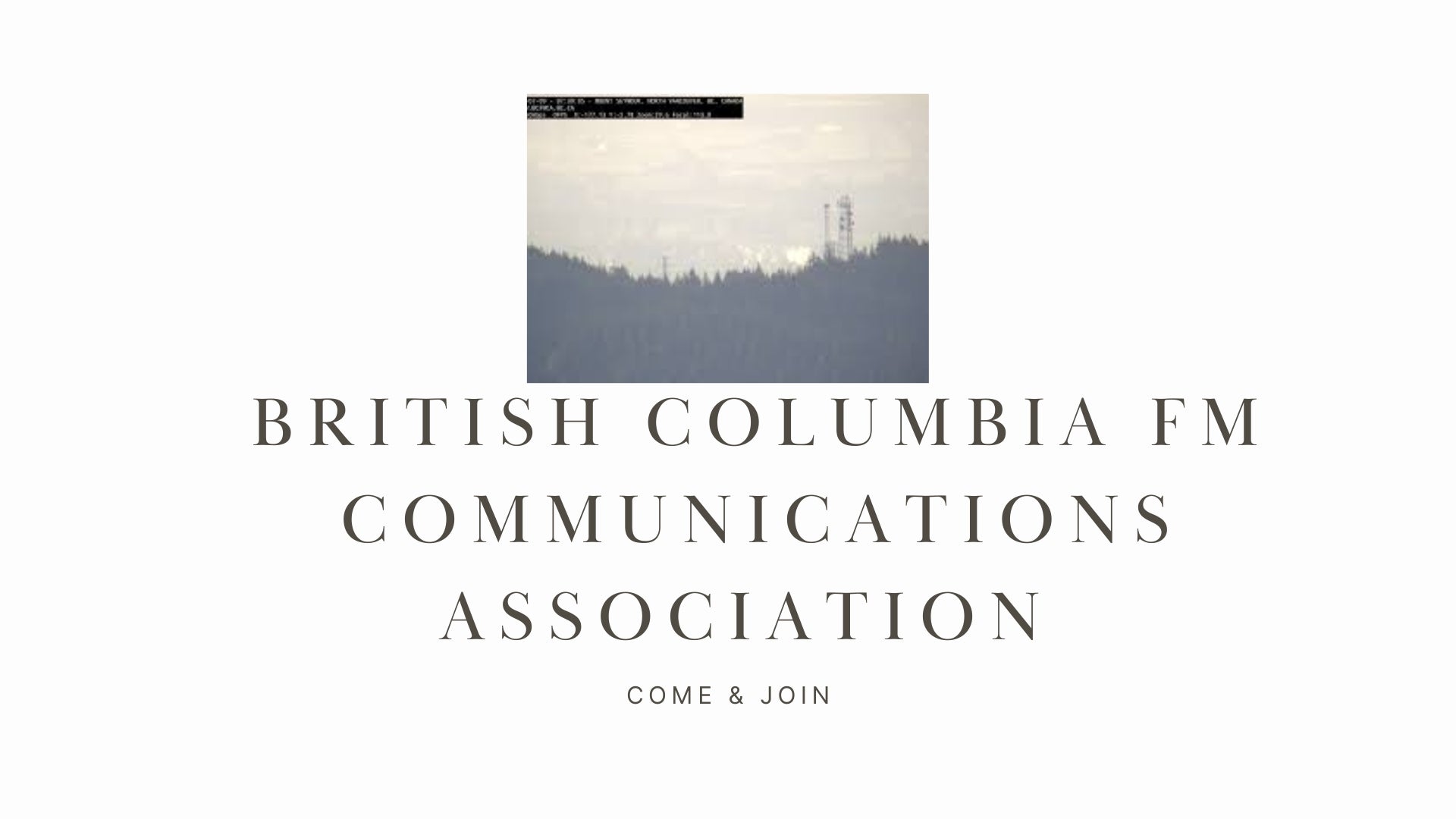 Explore Advanced Communication with the British Columbia FM Communications Association (BCFMCA)!