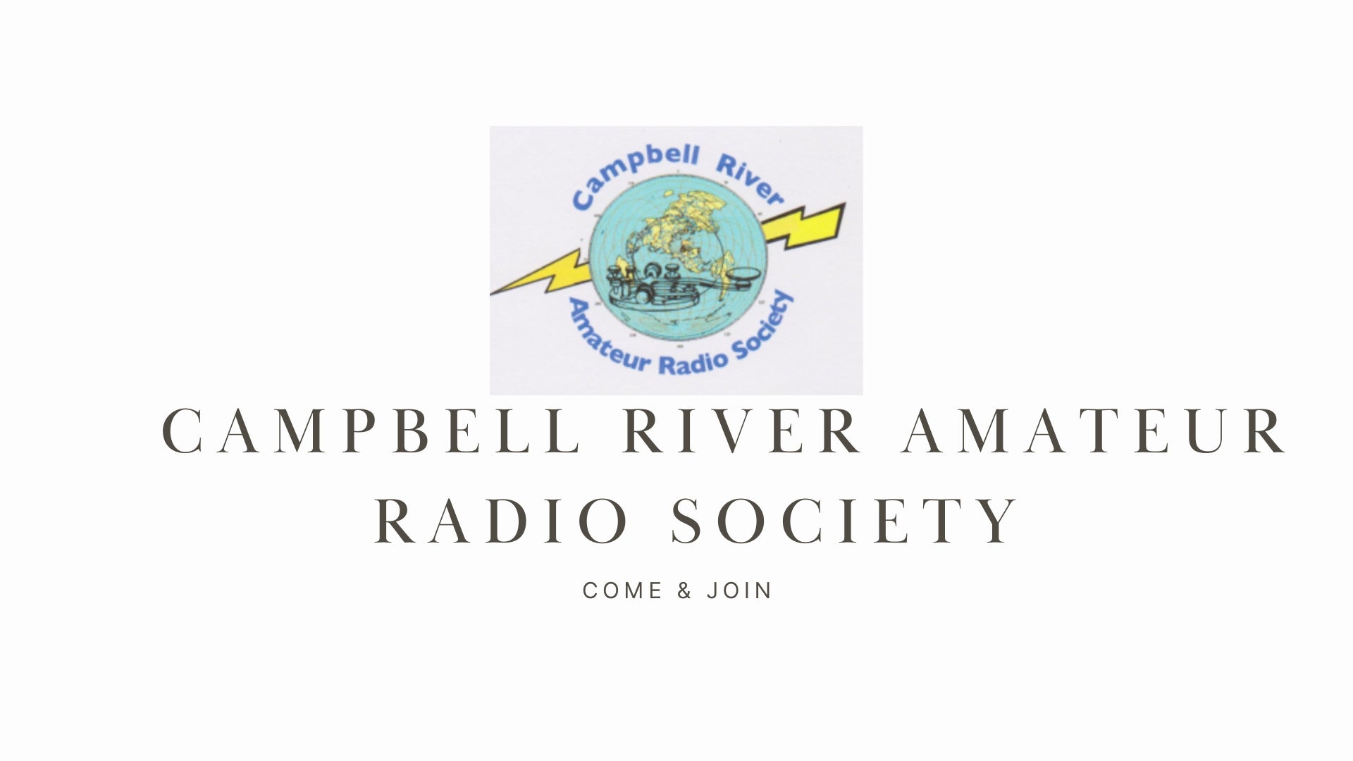 Explore Ham Radio with Campbell River Amateur Radio Society (CRARS)!