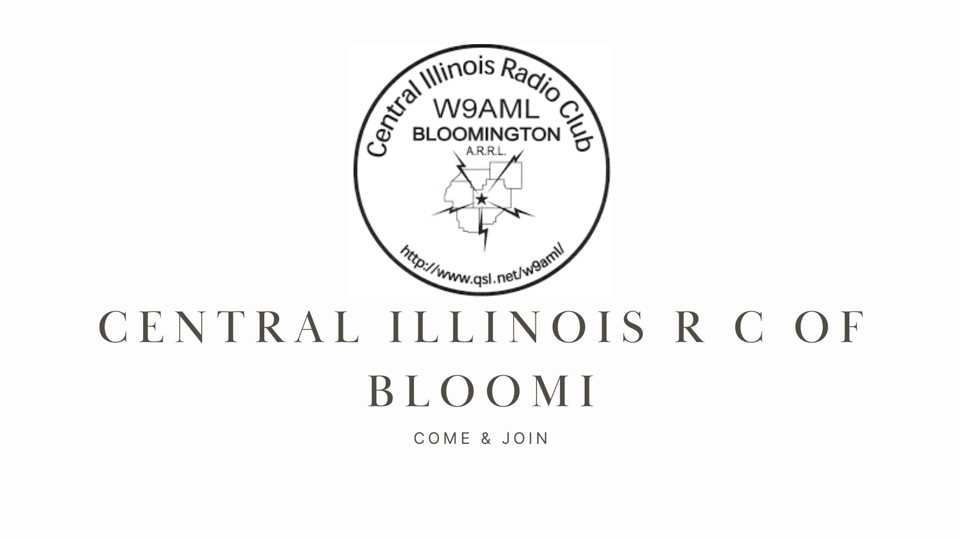 Discover the Legacy of Ham Radio with the Central Illinois R C Of Bloomi (W9AML)!