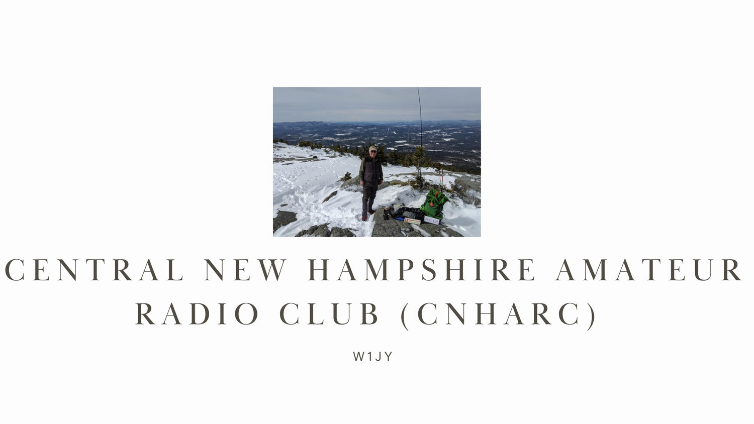 Central New Hampshire Amateur Radio Club (CNHARC) - W1JY