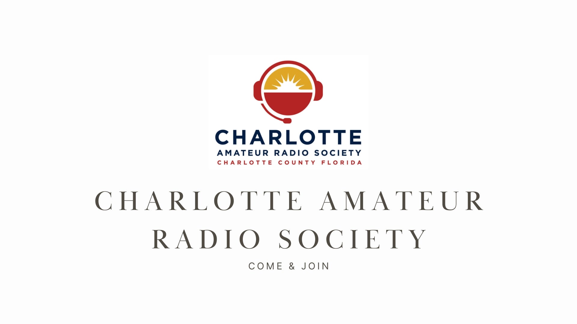 Charlotte Amateur Radio Society (WX4E): A Vibrant Club with Extensive Activities in Punta Gorda