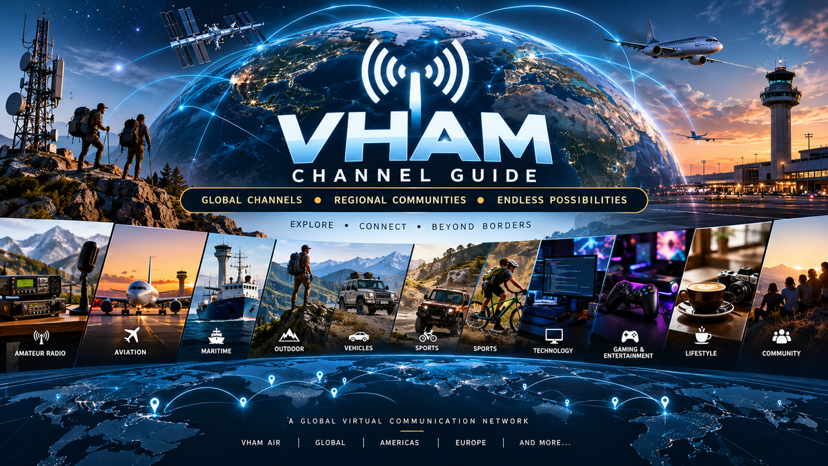 VHAM Channel Guide: Explore VHAM Air, Global & Regional Channels