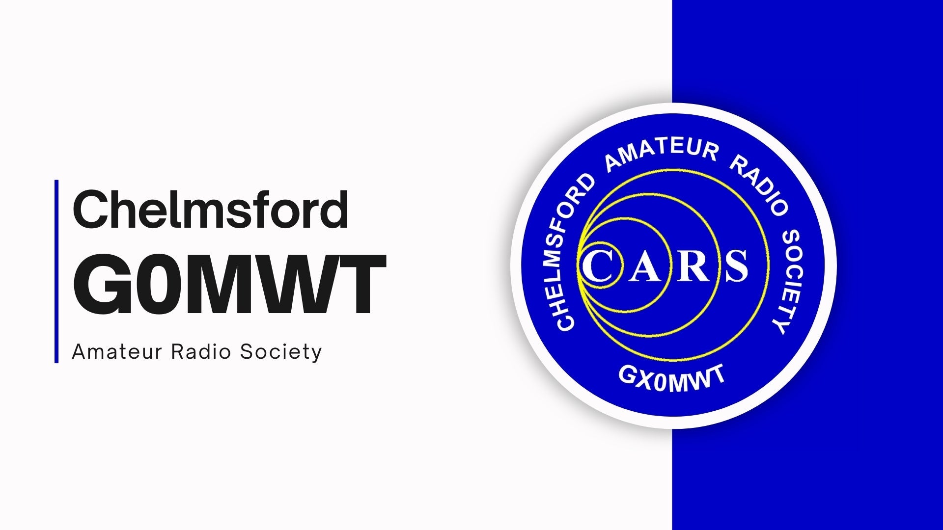 Chelmsford Amateur Radio Society (CARS) - G0MWT