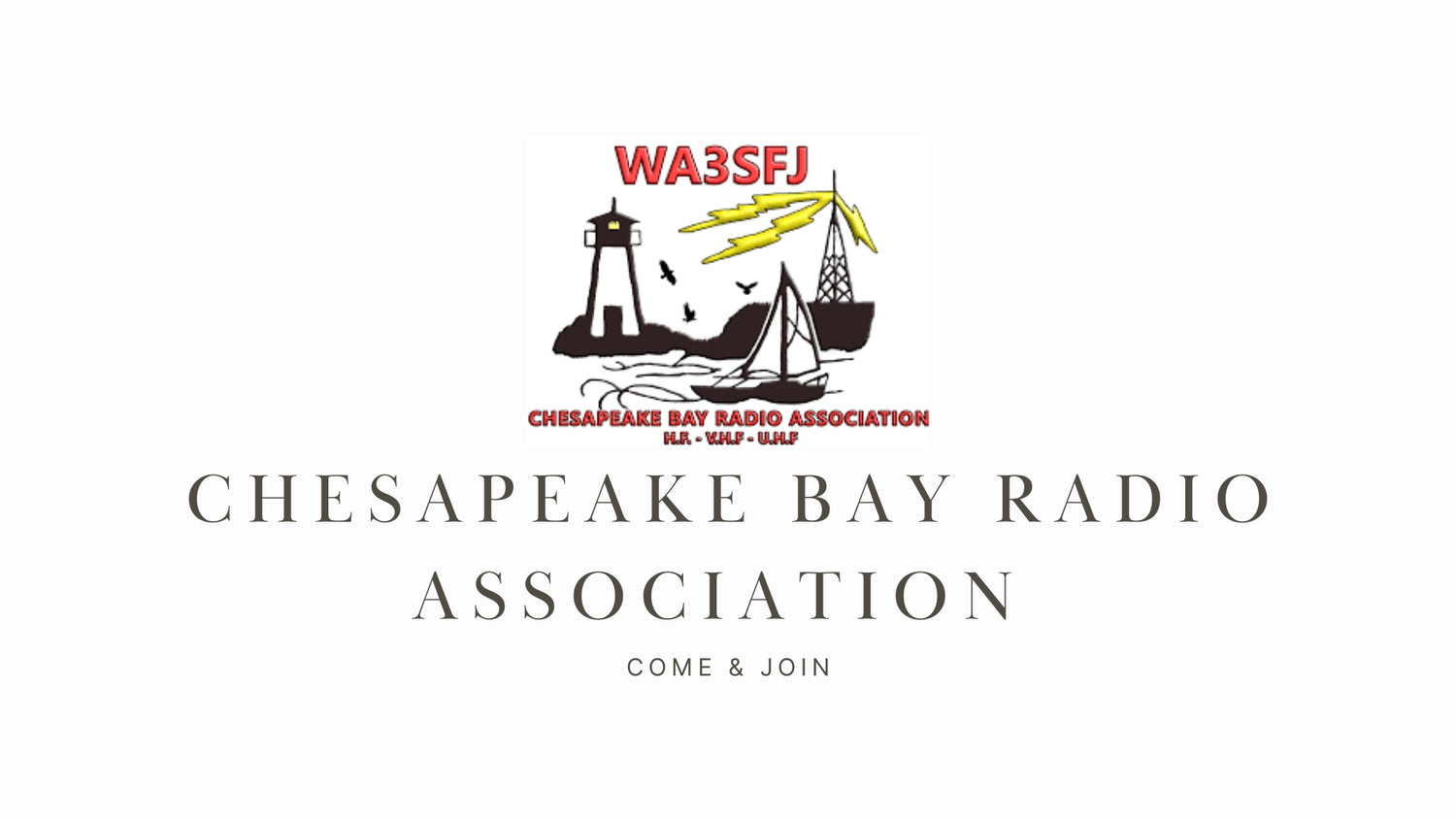 Discover the World of Ham Radio with the Chesapeake Bay Radio Association (WA3SFJ)!