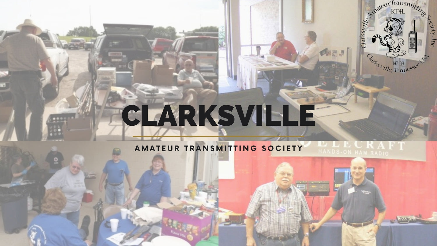 Connecting with the Clarksville Amateur Transmitting Society (KF4L)