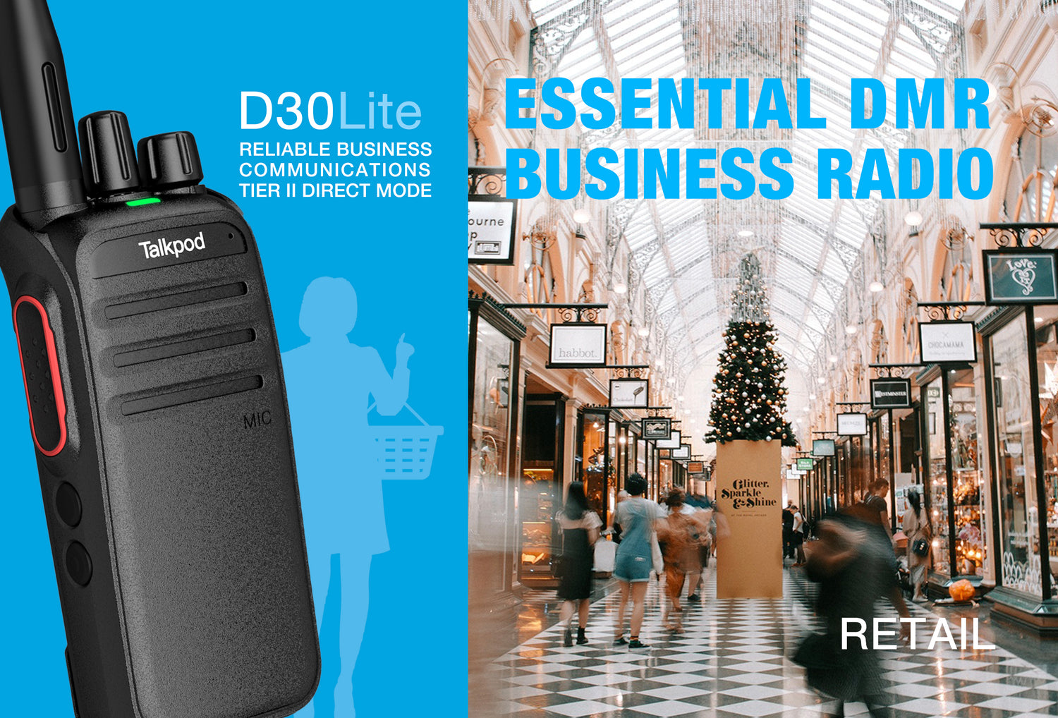 Talkpod D30 Essential DMR Business Radio