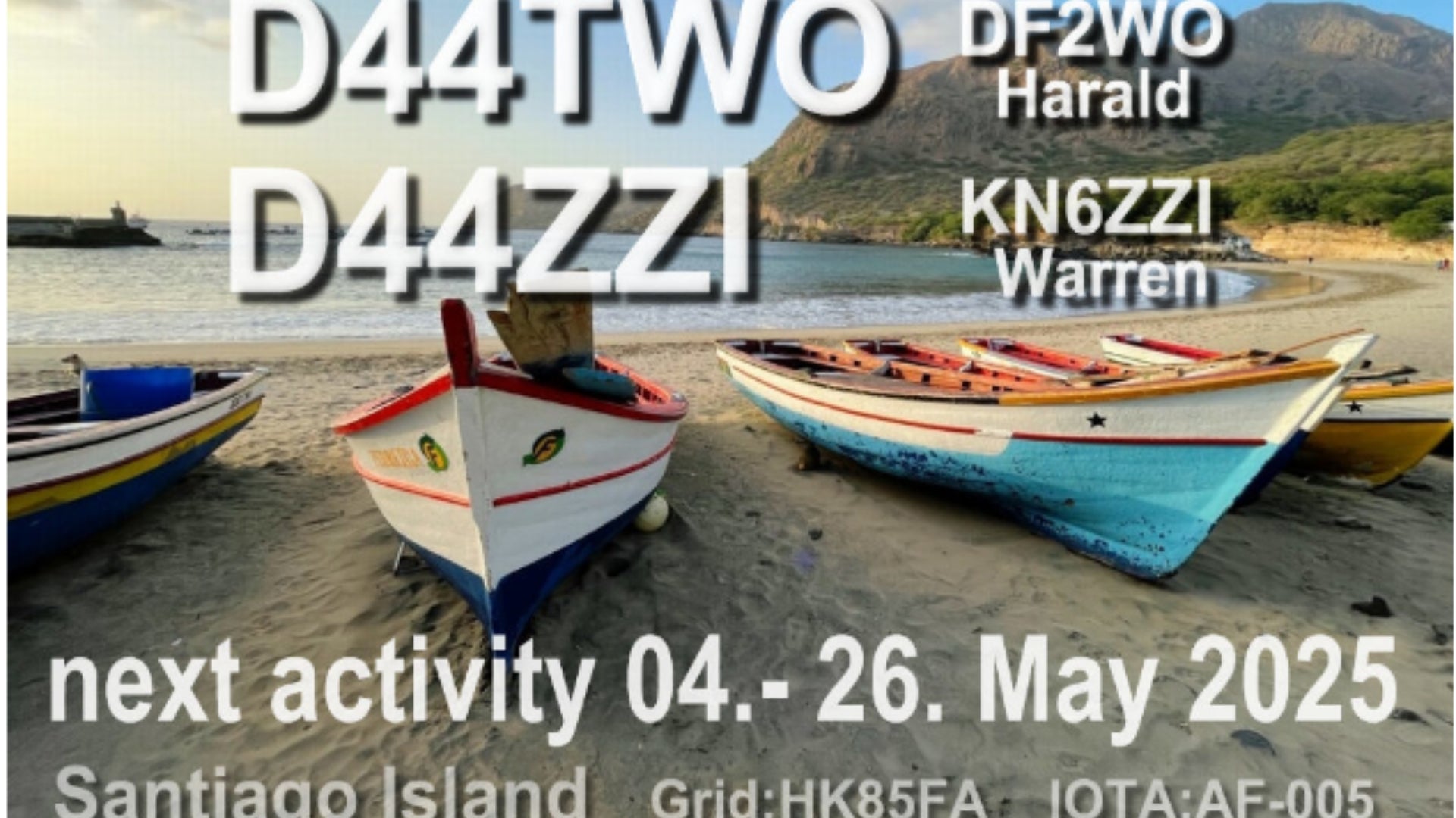 Repost: D44TWO & D44ZZI – Cape Verde DXpedition